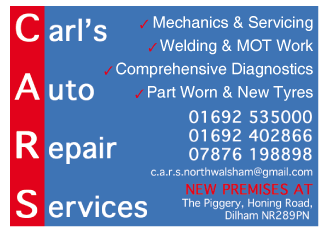 Carl’s Auto Repair Services serving North Walsham - Garage Services