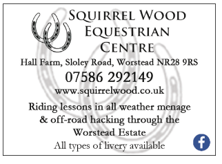 Squirrel Wood Equestrian Centre serving North Walsham - Riding