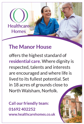 The Manor House serving North Walsham - Residential Homes