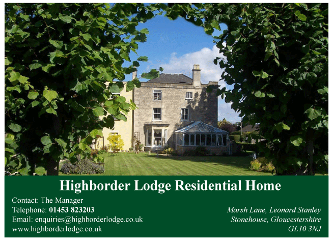 Highborder Lodge serving Quedgeley - Residential Homes