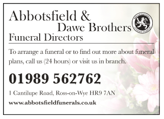 Abbotsfield & Dawe Brothers Funeral Dire serving Ross on Wye - Funerals
