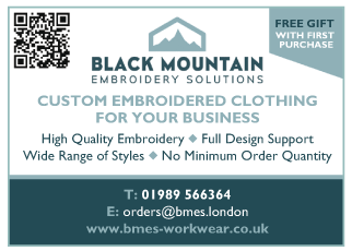 Black Mountain Embroidery Solutions serving Ross on Wye - Embroidery