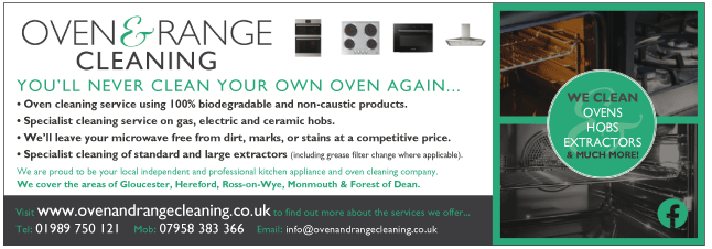 Oven & Range Cleaning serving Ross on Wye - Oven Cleaning