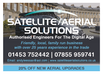Satellite Aerial Solutions serving Stroud - Television Sales & Service
