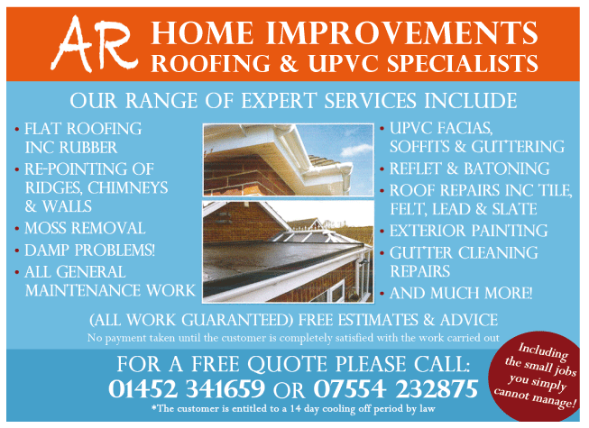 AR Home Improvements serving Stroud - Roofing