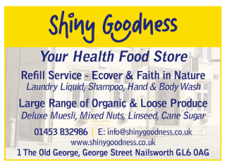 Shiny Goodness serving Stroud - Health & Wholefood Shops