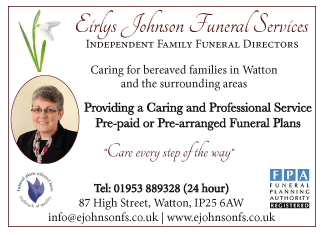 Eirlys Johnson Funeral Services serving Swaffham - Funerals