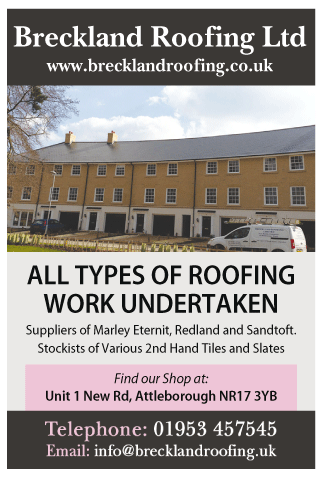 Breckland Roofing Ltd serving Swaffham - Roofing