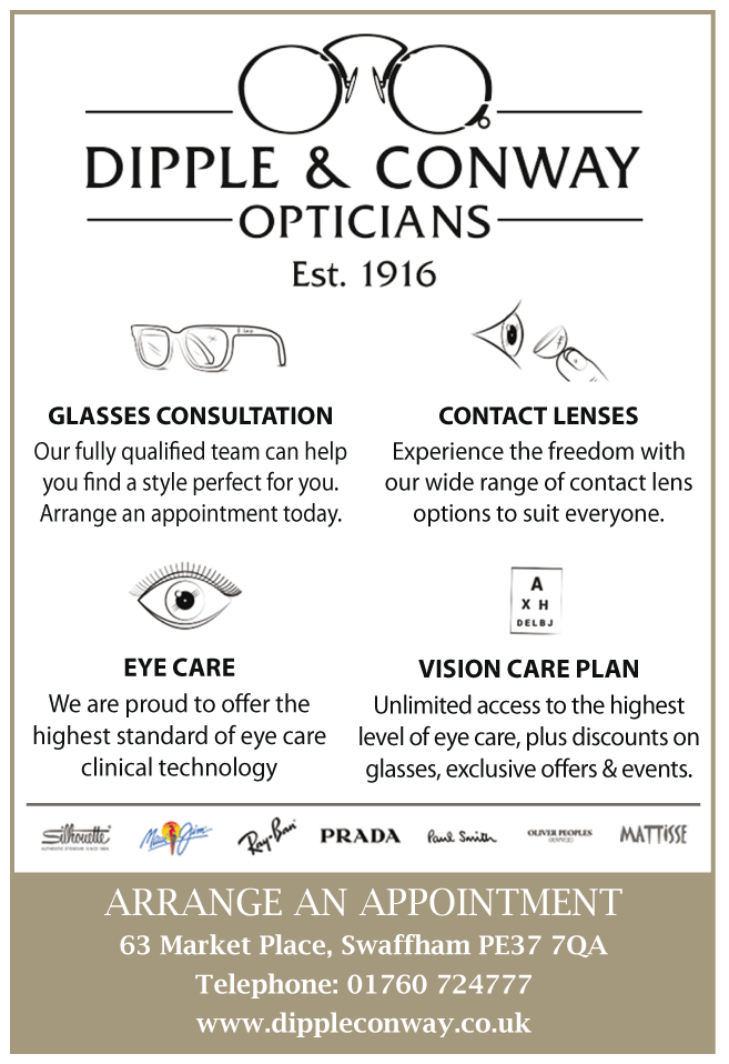 Dipple & Conway Opticians serving Swaffham - Optician