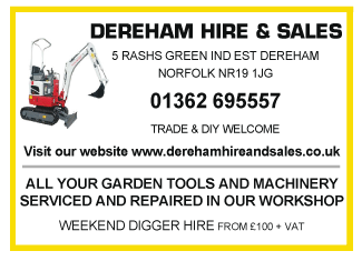 Dereham Hire & Sales serving Swaffham - Tools