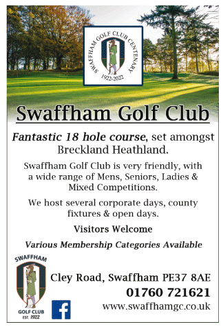 Swaffham Golf Club serving Swaffham - Golf Clubs