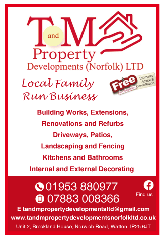 T and M Property Developments (Norfolk) Ltd serving Swaffham - Builders