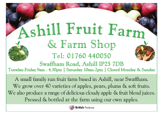 Ashill Fruit Farm & Farm Shop serving Swaffham - Farm Shops