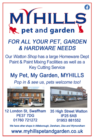 Myhills Pet & Garden serving Swaffham - Garden Centres & Nurseries