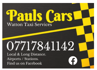 Pauls Cars serving Swaffham - Airport Transfers
