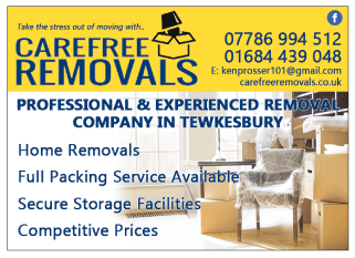 Carefree Removals & Storage serving Tewkesbury - Removals & Storage