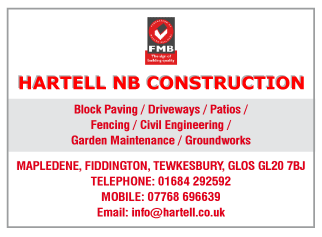 Hartell NB Construction serving Tewkesbury - Patios