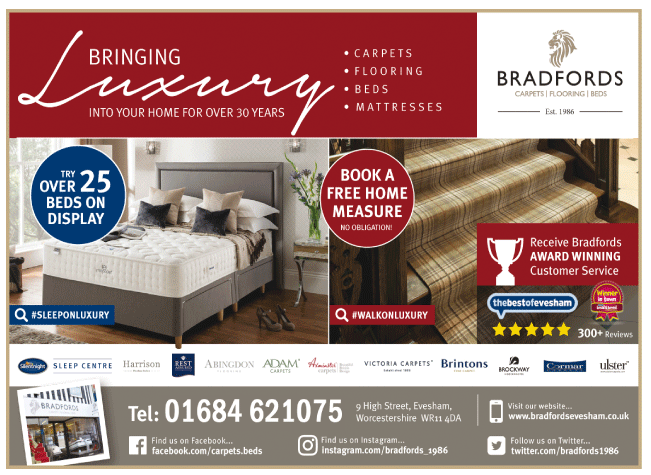 Bradfords Carpets & Beds serving Tewkesbury - Beds & Bedding