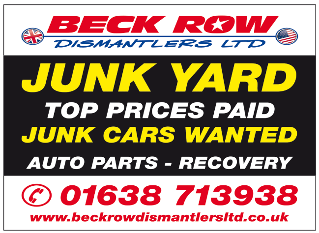 Beck Row Dismantlers Ltd serving Thetford - Car Dismantlers