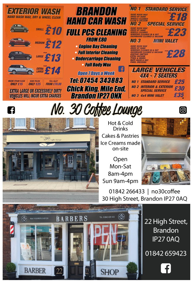 No.30 Coffee Lounge serving Thetford - Takeaways