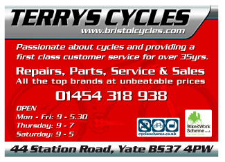 Terry’s Cycles serving Thornbury and Alveston - Cycles