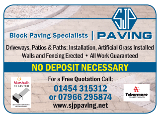 S.J.P. Paving serving Thornbury and Alveston - Driveways