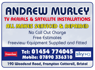 Andrew Murley serving Thornbury and Alveston - Television Sales & Service