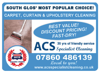 ACS Specialist Cleaning serving Thornbury and Alveston - Carpet & Upholstery Cleaners