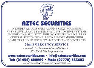 Aztec Securities (Nationwide) serving Thornbury and Alveston - Alarms