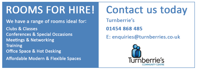 Turnberrie’s Community Centre serving Thornbury and Alveston - Halls For Hire