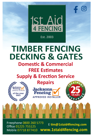 1st Aid 4 Fencing serving Trowbridge - Fencing Services