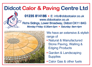 Didcot Calor & Paving Centre Ltd serving Wallingford - Patios
