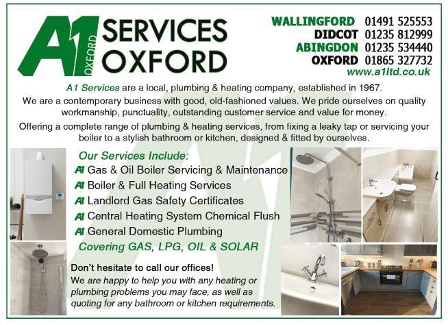 A1 Services (Oxford) Ltd serving Wallingford - Plumbing & Heating
