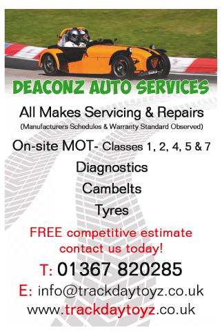 Deaconz Auto Services serving Wantage and Grove - M O T Stations