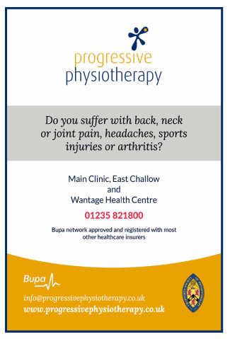 Progressive Physiotherapy serving Wantage and Grove - Sports Injuries