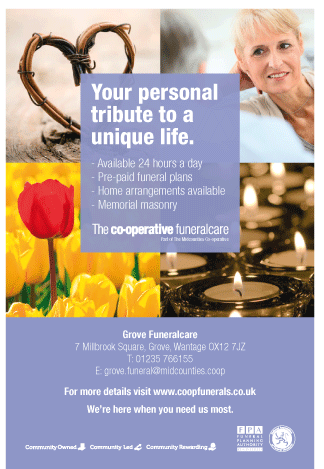 Co-operative Funeralcare serving Wantage and Grove - Funeral Directors