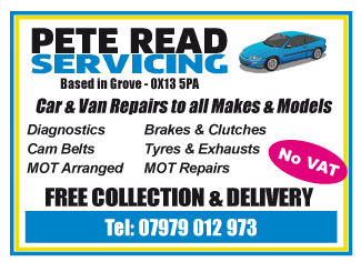 Pete Read Servicing serving Wantage and Grove - D P F Specialist