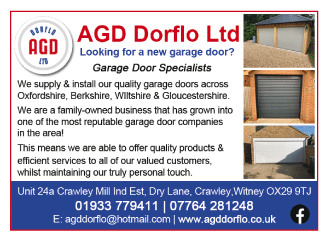 AGD Dorflo Ltd serving Wantage and Grove - Garage Doors