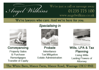 Angel Wilkins LLP serving Wantage and Grove - Wills & Power Of Attorney