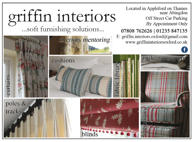 Griffin Interiors serving Wantage and Grove - Soft Furnishings