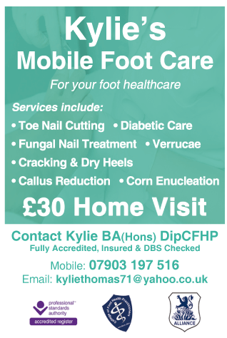 Kylie’s Mobile Footcare serving Winterbourne - Foot Health