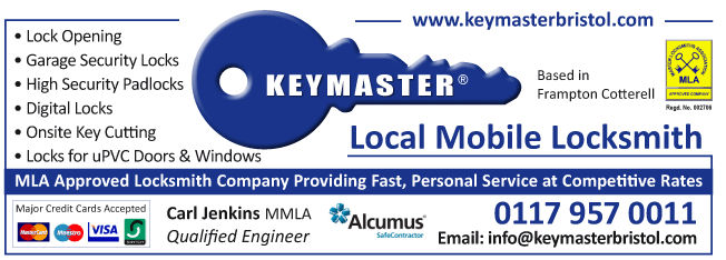 Keymaster Bristol Ltd serving Winterbourne - Security