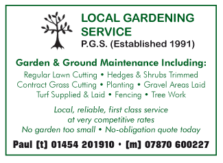 A Local Garden Service P.G.S. serving Winterbourne - Garden Services