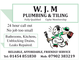 WJM Plumbing & Tiling serving Winterbourne - Bathrooms