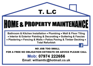 TLC Home & Property Maintenance serving Winterbourne - Plumbing & Heating