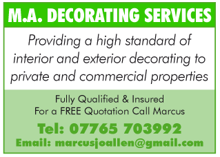 M.A. Decorating Services serving Winterbourne - Painters & Decorators