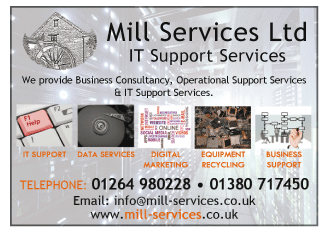 Mill Services Ltd serving Winterbourne - I T Support