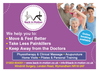 Back In Motion serving Wymondham - Acupuncture