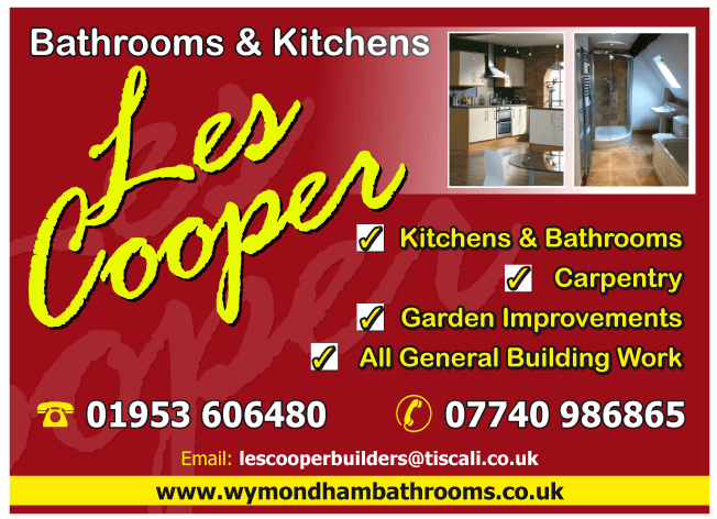 Les Cooper Bathrooms & Kitchens serving Wymondham - Carpenters & Joiners