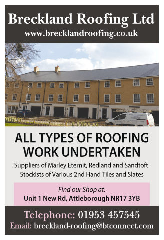 Breckland Roofing Ltd serving Wymondham - Roofing